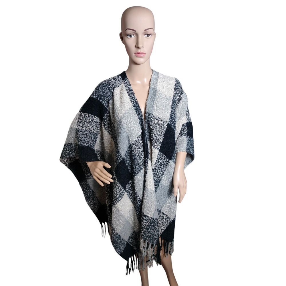 Woolrich Shawl Women's One Size‎ Multicolored Plaid Cabincore Cozycore Campcore